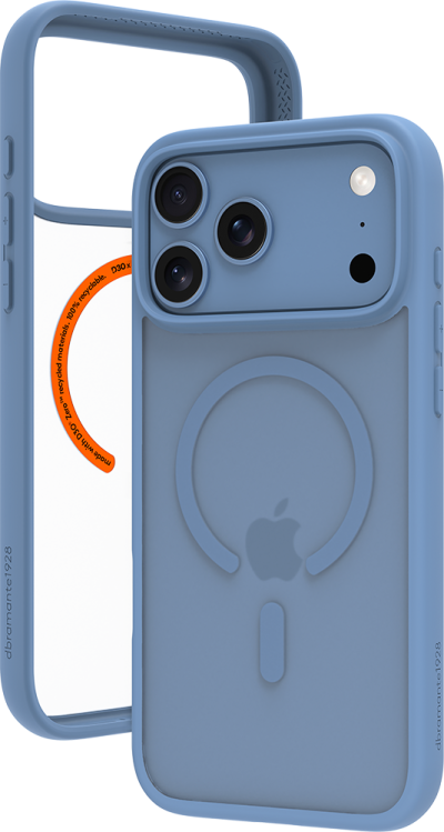 Grenen Ultra D3O for iPhone 18 Pro Max-Blue (Front)