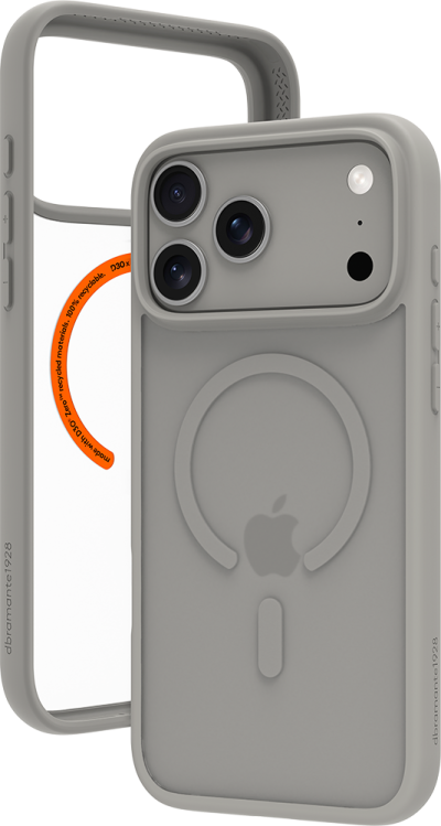 Grenen Ultra D3O for iPhone 18 Pro Max-Grey (Front)