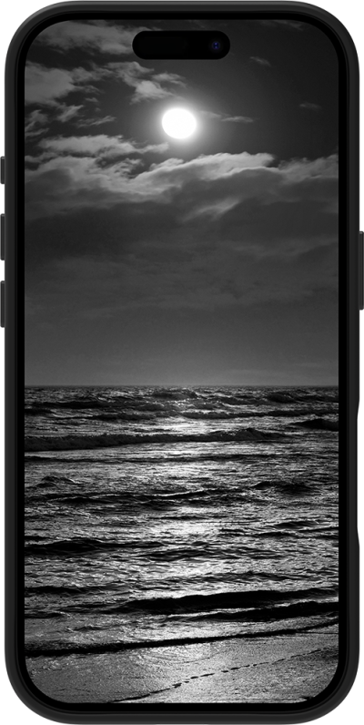 Roskilde ICON - iPhone 17 - Black (Front)