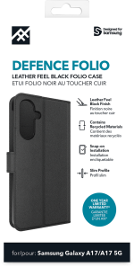 Defence A17 Folio Case - Black