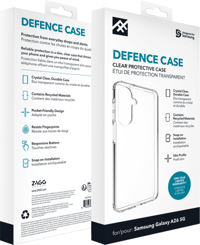 A26 Clear Case (Front)