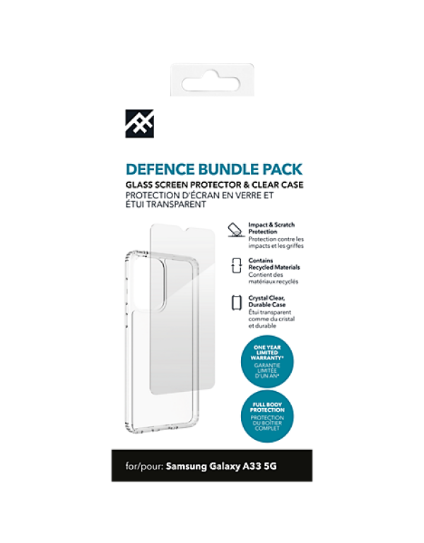 Defence Clear Case for Samsung A33 CLEAR