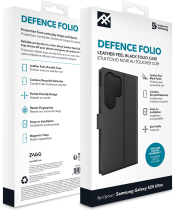 Defence Folio Case for S26 Ultra