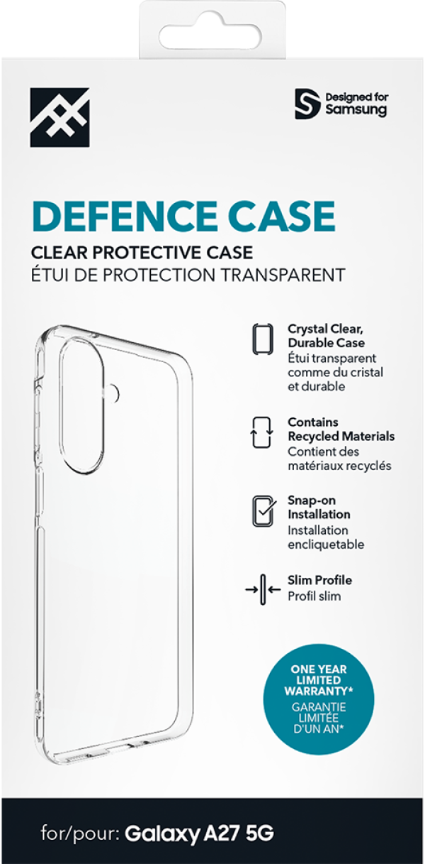 Defence Samsung A27 Case-Clear