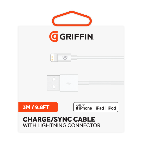 Griffin 3m USB-A to Lightning Cable