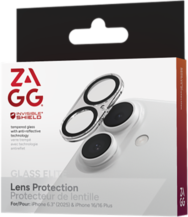 InvisibleSHIELD Camera Protection for iPhone 17 Black