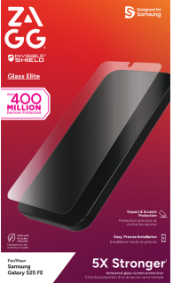 InvisibleSHIELD Glass Elite Screen for S25 FE