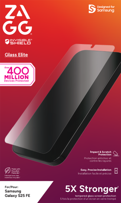 Glass Elite Screen for S25 FE (Front)