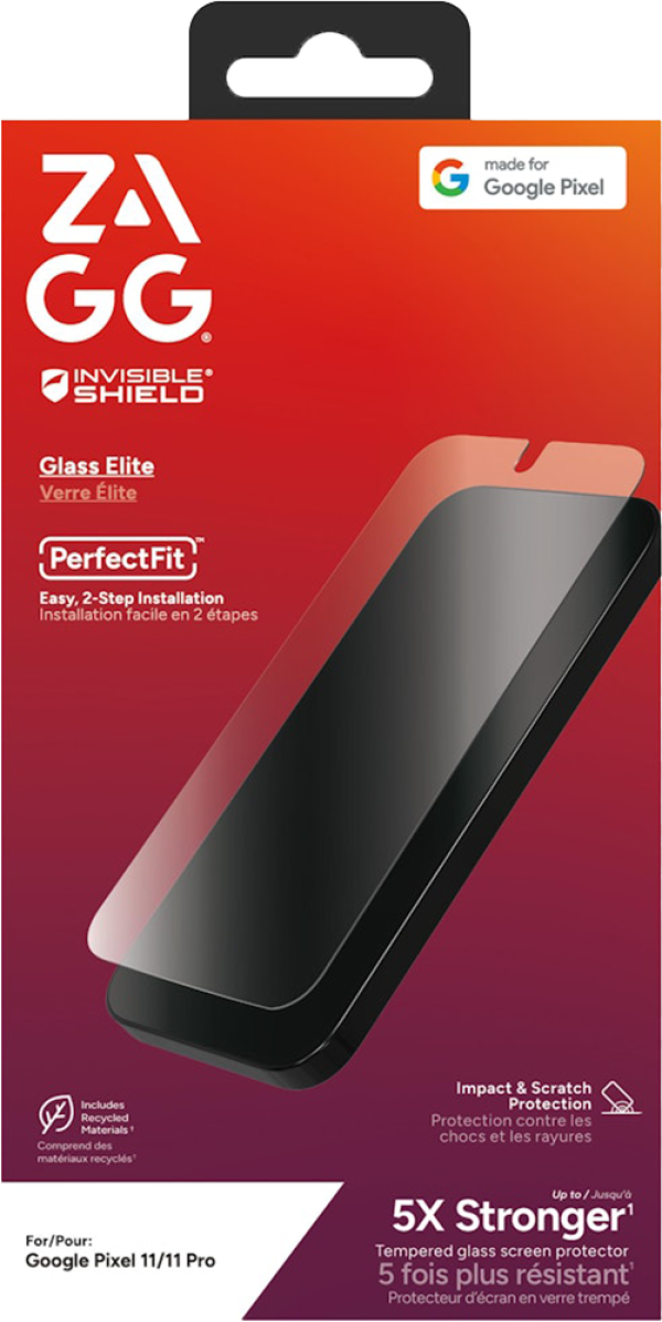 InvisibleSHIELD Pixel 11 and 11 Pro Elite Screen Protector