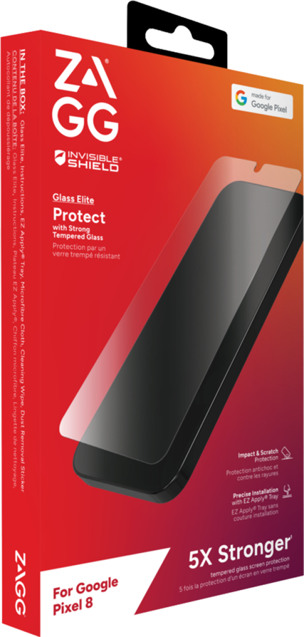 InvisibleShield Pixel 8 Glass Elite Screen Protector