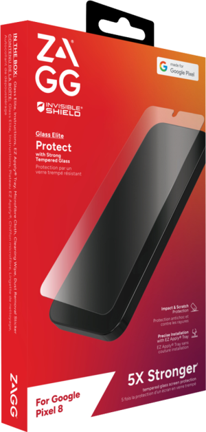 InvisibleShield Pixel 8 Glass Elite Screen Protector