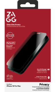 InvisibleSHIELD Privacy for iPhone 18 Pro Max