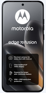 Edge 70 Fusion 256GB Silhouette