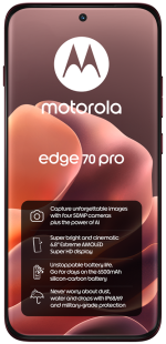 Motorola Edge 70 Pro 512GB Zinfandel