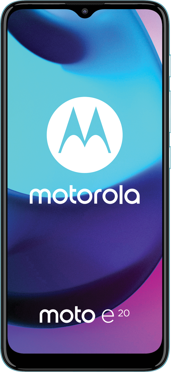 Motorola Moto E20 32GB Coastal Blue