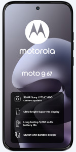 Moto G67 128GB Arctic Seal