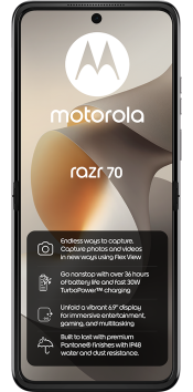 Motorola Razr 70 256GB Hematite