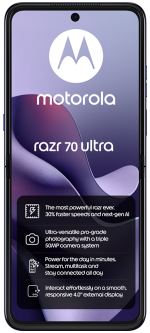 Motorola Razr 70 Ultra 512GB Orient Blue