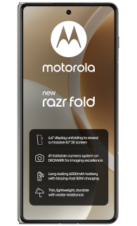 Motorola Razr Fold 512GB Lily White