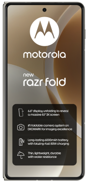Motorola Razr Fold 512GB Lily White