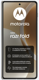 Razr Fold 512GB Lily White