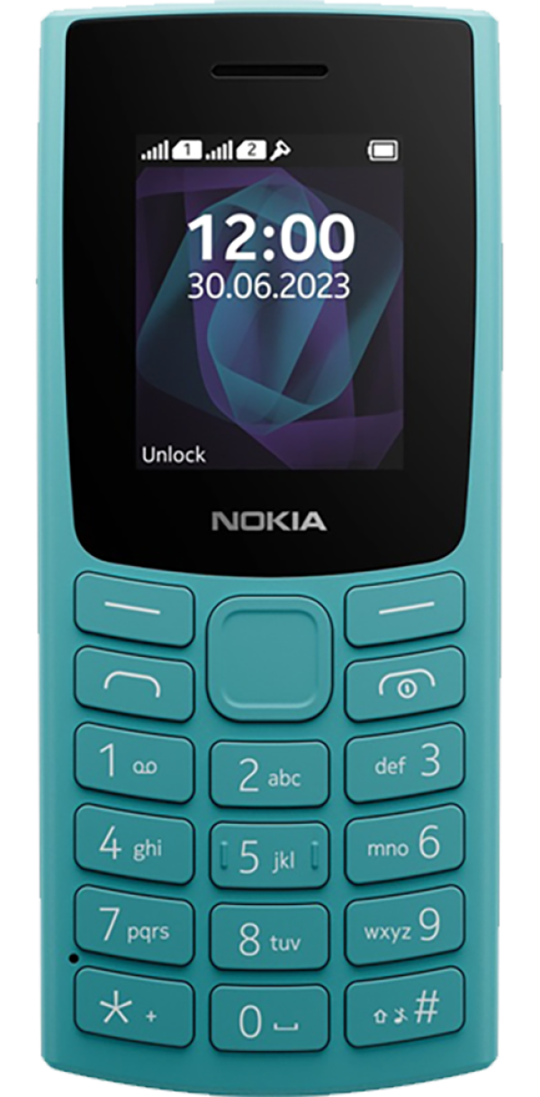 Nokia 105 (2023) Cyan