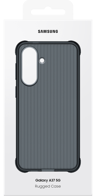 A37 Rugged Case-Black (Front)