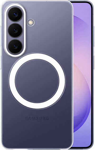 Clear Magnet Case for S26 (Front)