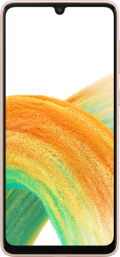 Galaxy A33 5G 128GB Awesome Peach (Front)