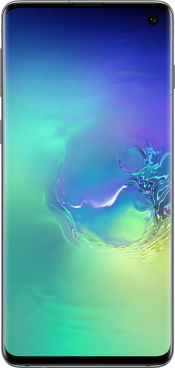 Galaxy S10 128GB Prism Green Refurbished (Front)