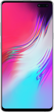 Galaxy S10 5G 256GB Crown Silver (Front)