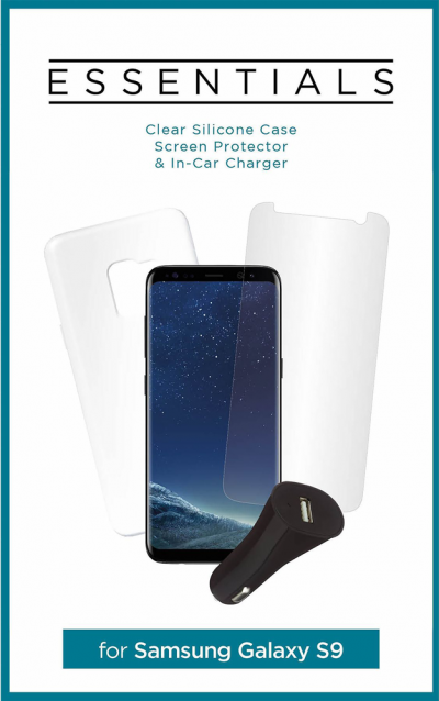 Carphone Warehouse Samsung Galaxy S9 Essentials Bundle Clear