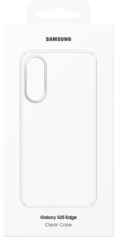 S25 Edge Clear Case (Front)
