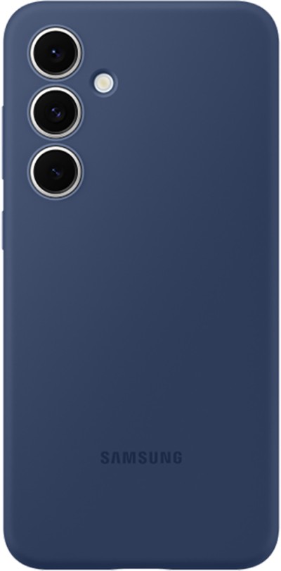 S25 FE Silicone Case - Blue (Front)