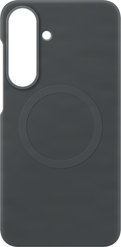 S26 FE Silicone Magnet Case - Black (Front)