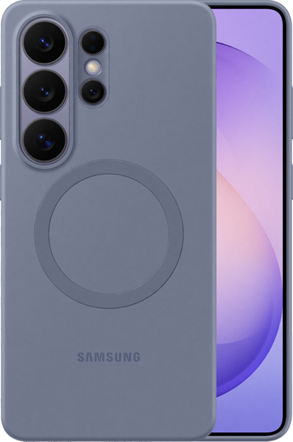 Samsung Silicone Case for S26 Ultra-Blue