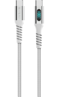 SilverLabel 1m USB-C Cable 100w PD White