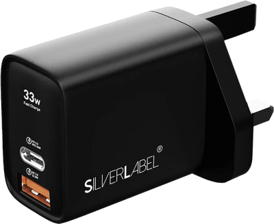 33w Charger Black (Front)