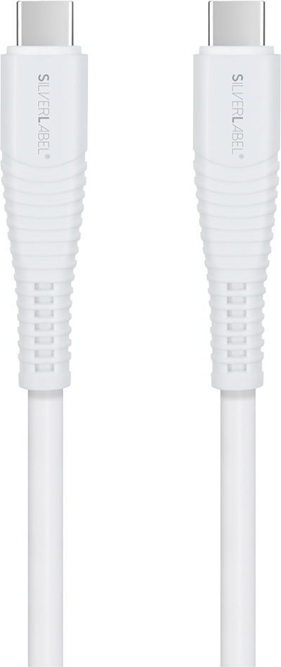 3m USB-C to C Cable White (Front)
