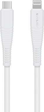 Silverlabel 3m USB-C to Lighting Cable White