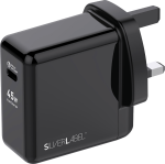 Silverlabel 45W Mains Charger Black
