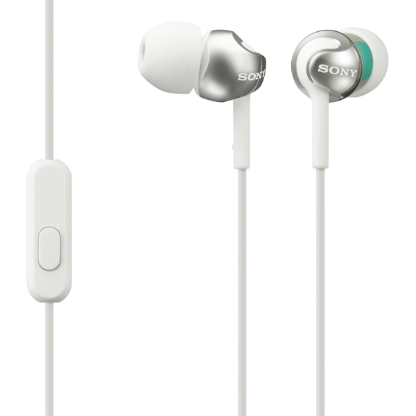 Sony EX110AP Wired In Ear Headphones White