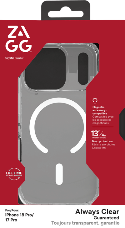 Clear Crystal Palace Snap for iPhone 18 Pro (Front)