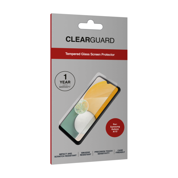 Zagg ClearGuard Glass Screen Protector for Samsung A13