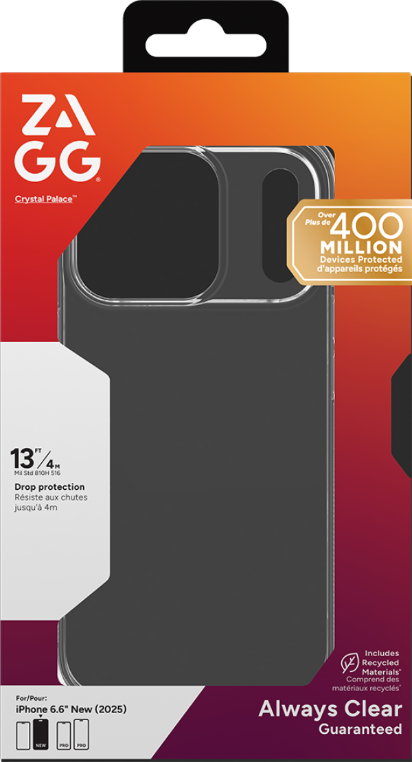ZAGG Crystal Palace for iPhone 17 Pro