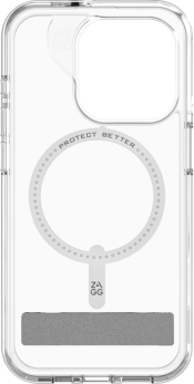 Zagg Crystal Palace Snap Graphene Case iPhone 15 Pro Clear