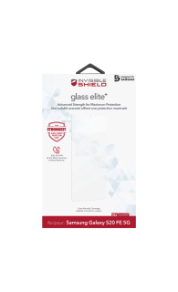 ZAGG Invisible Shield Glass Elite for Samsung Galaxy S20 Fan Edition