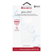 Zagg Invisible Shield Glass Elite for Samsung Galaxy S20 Fan