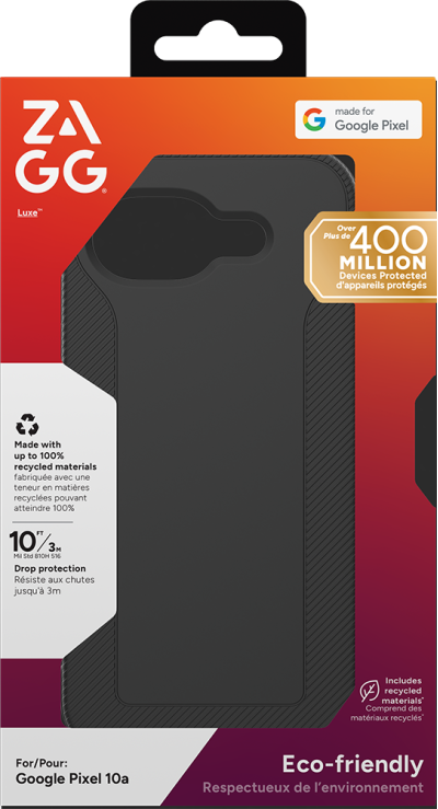 Luxe Case for Pixel 10a - Black (Front)