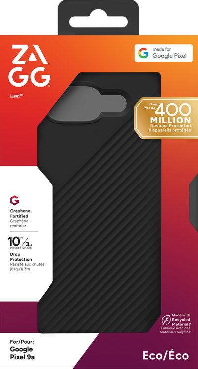 Luxe Case for Pixel 9A- Black (Front)